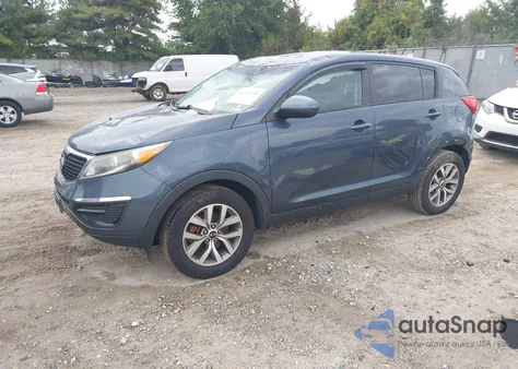 2014 Kia Sportage Lx z USA, uszkodzony, nr VIN KNDPB3AC7E7613007